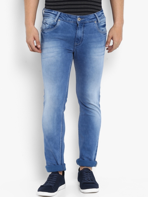 

Mufti Men Blue Slim Fit Mid-Rise Clean Look Stretchable Jeans