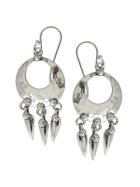 

ahilya Sterling Silver Fiza Chandbali