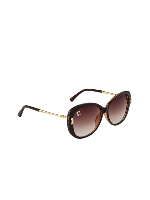 

Clark N Palmer Women Butterfly Sunglasses CNP-D15172-S2, Brown