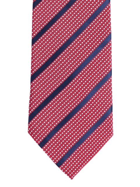 

Alvaro Castagnino Red & Blue Striped Broad Tie