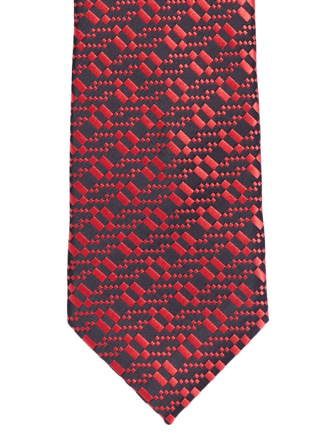 

Alvaro Castagnino Maroon & Black Solid Broad Tie