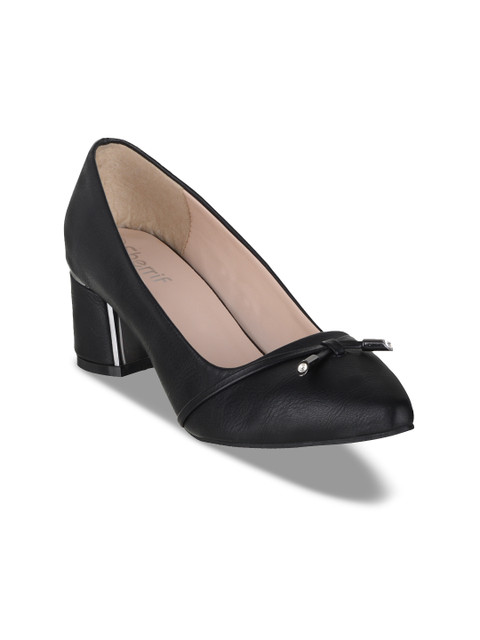 

Sherrif Shoes Women Black Solid Sandals