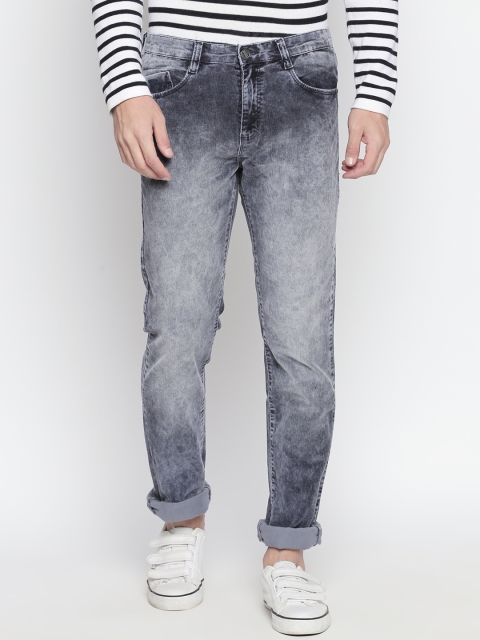 

beevee Men Blue Regular Fit Mid-Rise Clean Look Jeans