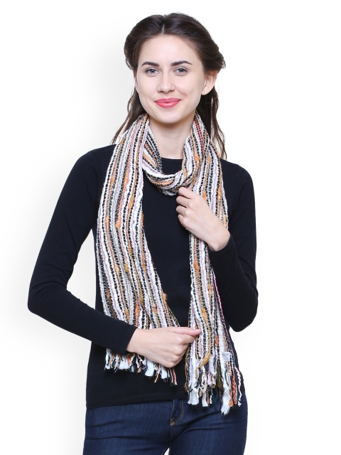 

Anekaant Women Multicoloured Woven Design Stole, Multi
