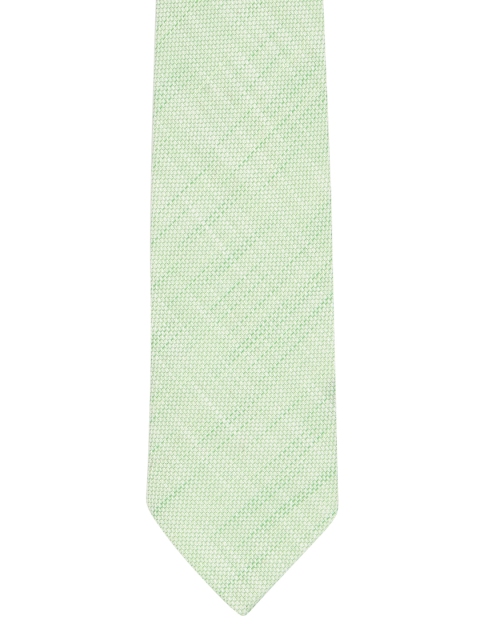 

Blacksmith Green Woven Design Broad Tie