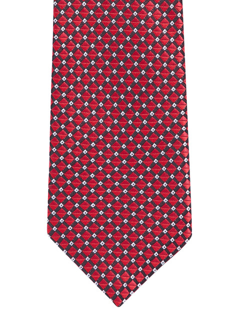 

Alvaro Castagnino Maroon & Black Printed Broad Tie