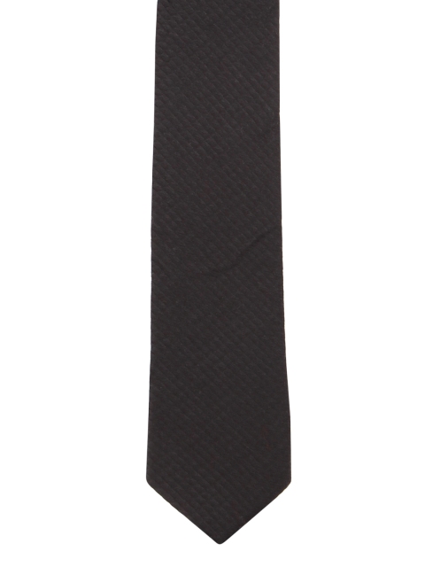 

Blacksmith Black Woven Design Broad Tie
