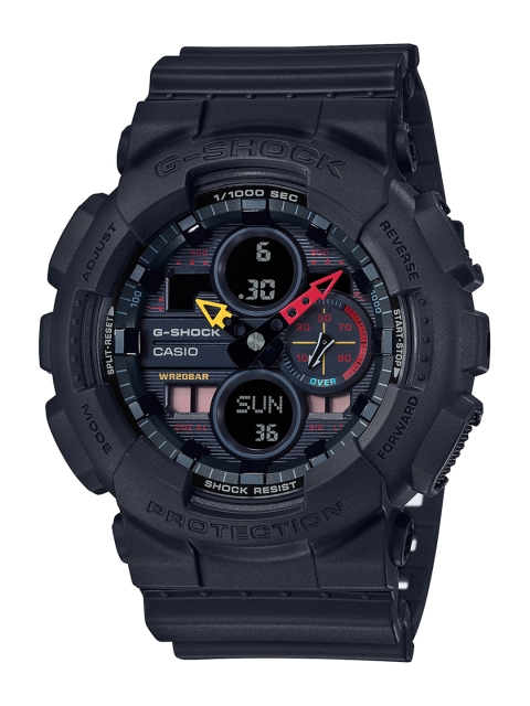 

CASIO G-Shock Men Black Analogue and Digital Watch G981 GA-140BMC-1ADR