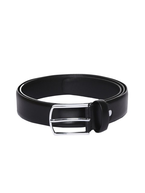 

Arrow Men Black Solid Leather Belt