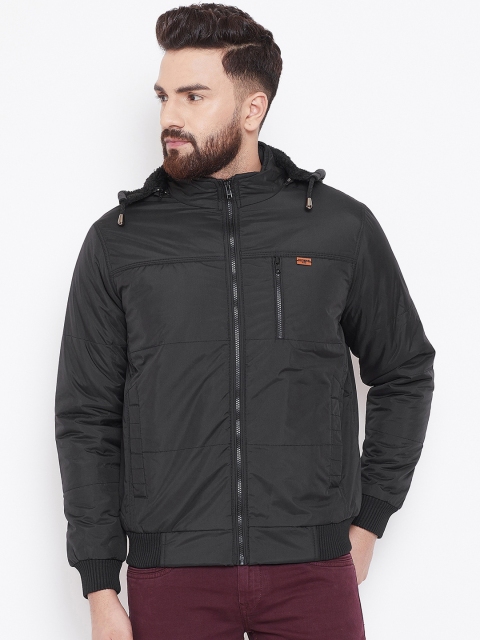 

Duke Men Black Solid Puffer Jacket