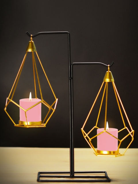 

Archies Gold-Toned Candle Stand