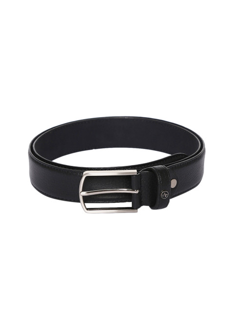 

Arrow Men Black Textured Leather Belt