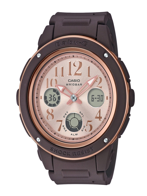 

Casio Baby-G Women Rose Gold Analogue and Digital watch BX138 BGA-150PG-5B1DR