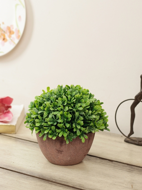

House of Accessories Green & Brown Artificial Plant With Pot