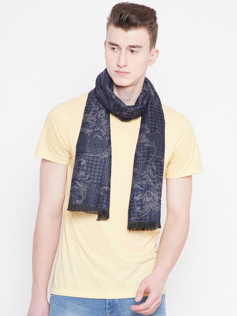 

Alvaro Castagnino Men Navy Blue Printed Mufflers