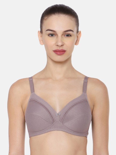 

Triumph Comfort 63 Wireless Non Padded Everyday Cotton Bra, Brown