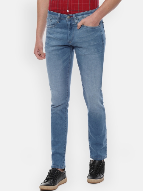 

Solly Jeans Co. Men Blue Slim Fit Mid-Rise Clean Look Stretchable Jeans