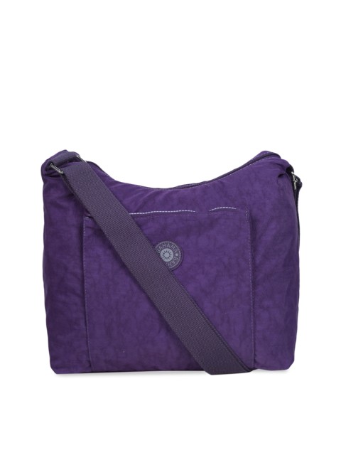 

BAHAMA Unisex Purple Solid Messenger Bag