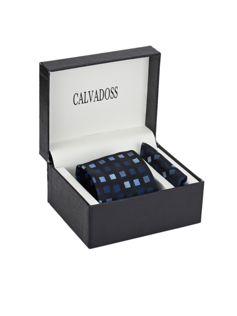 

Calvadoss Men Blue Accessory Gift Set