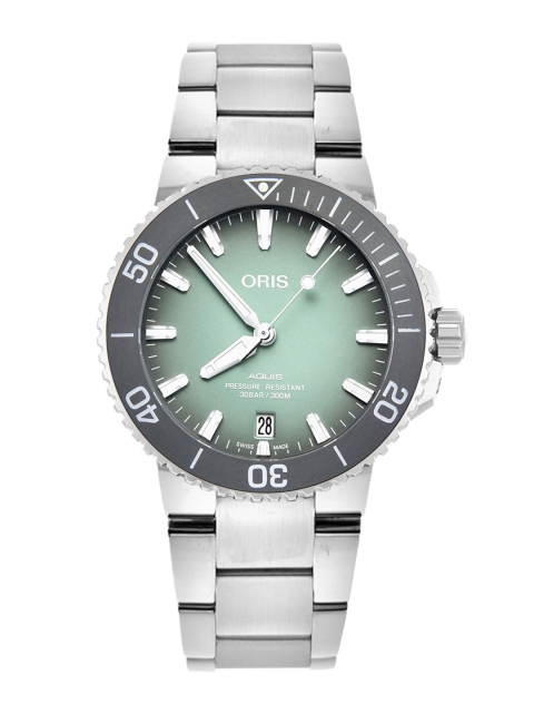

Oris Women Green Analogue Watch 01 733 7732 4137-07 8 21 05PEB