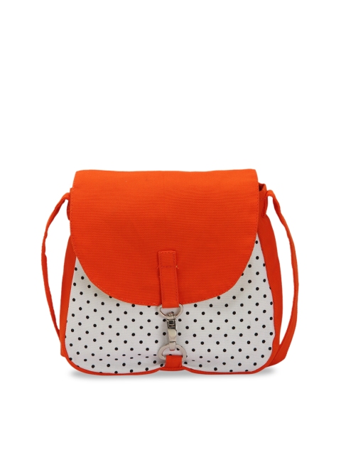 

Vivinkaa Women Red & White Printed Sling Bag