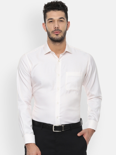

Van Heusen Men White Regular Fit Solid Formal Shirt