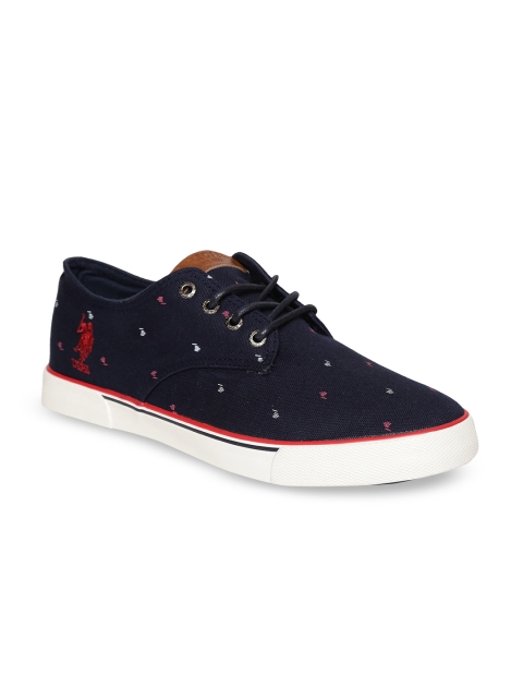 

U.S. Polo Assn. Men Navy Blue Sneakers