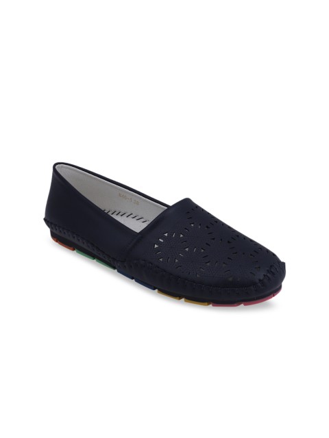 

pelle albero Women Navy Blue Slip-On Sneakers