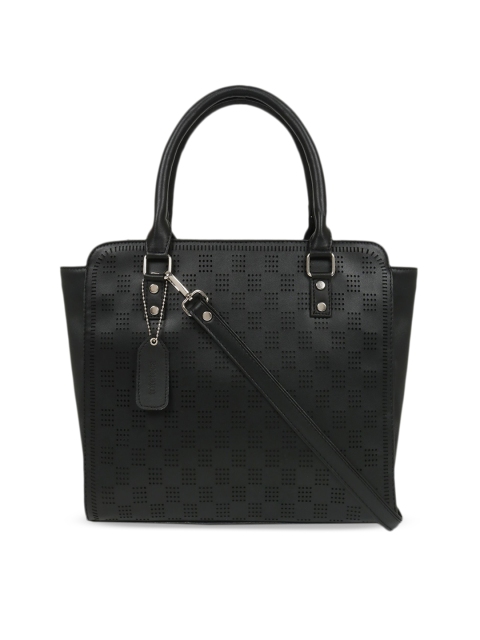 

Toteteca Black Solid Handheld Bag