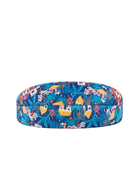 

Chumbak Unisex Navy Blue & Yellow Printed Sunglasses Case
