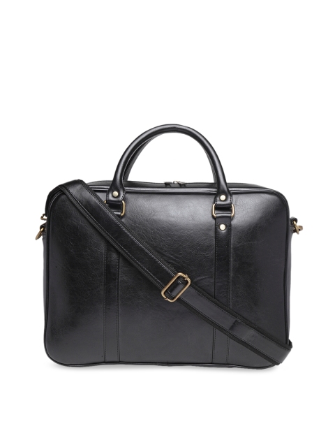

Apsis Unisex Black Solid Laptop Bag