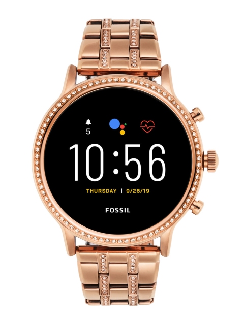 

Fossil Women Rose Gold Julianna HR Gen 5 Smartwatch FTW6035