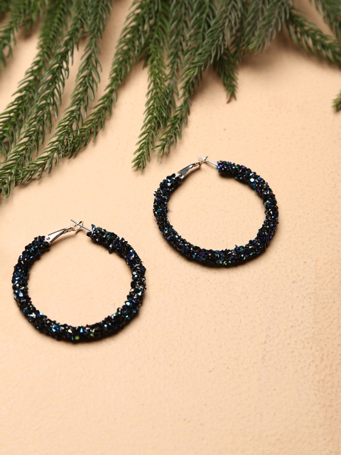 

Mali Fionna Multicoloured Circular Hoop Earrings, Multi