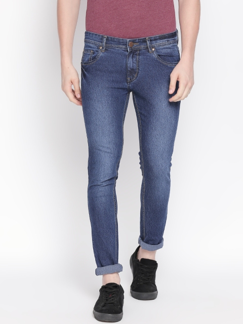 

High Star Men Blue Slim Fit Mid-Rise Clean Look Stretchable Jeans