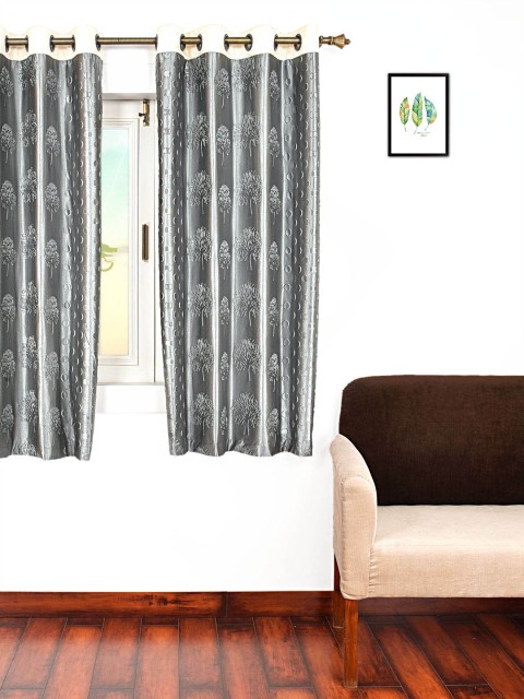 

Ariana Grey Single Room Darkening Window Curtain