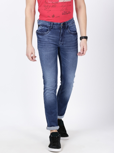 

Llak Jeans Men Blue Skinny Fit Mid-Rise Clean Look Stretchable Jeans