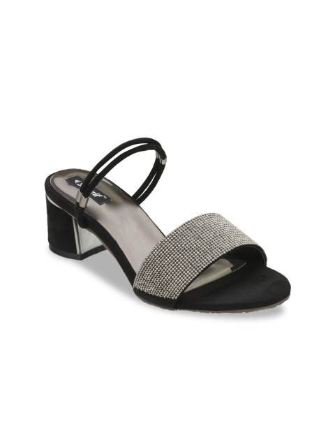 

Sherrif Shoes Women Black Solid Heels