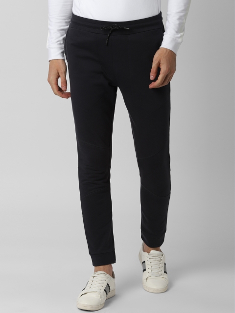 

Peter England Men Black Regular Fit Solid Joggers