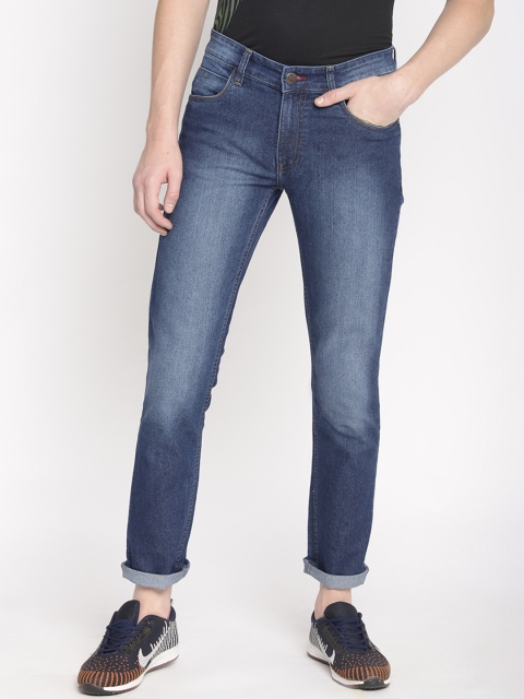 

Newport Men Blue Slim Fit Mid-Rise Clean Look Stretchable Jeans
