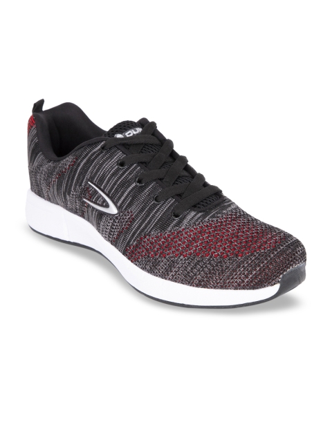 

Duke Men Grey Textile Running Shoes 8907927592132