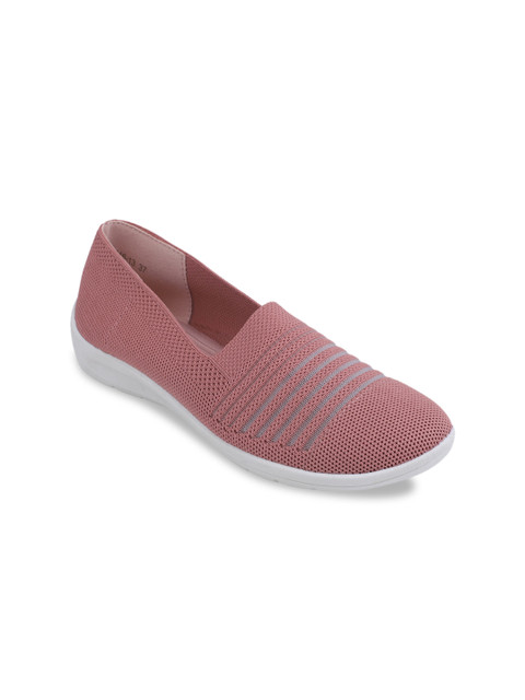 

pelle albero Women Pink Slip-On Sneakers