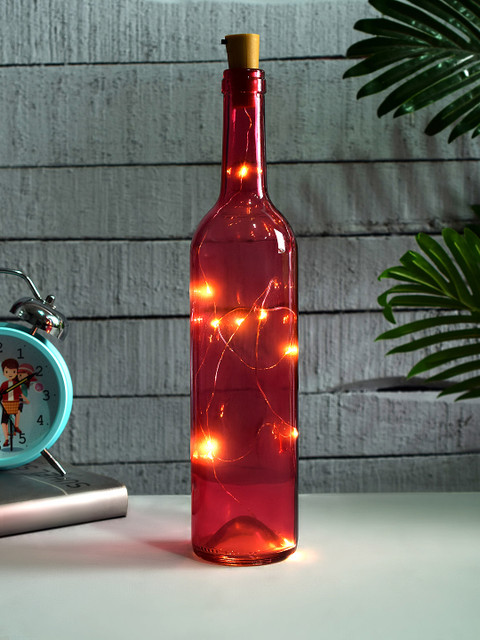 

Archies Red Party Decor LED Bottle