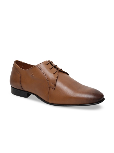 

Arrow Men Tan Brown Solid Leather Derbys
