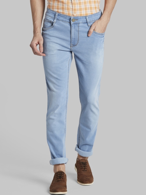 

Parx Men Blue Regular Fit Mid-Rise Clean Look Jeans