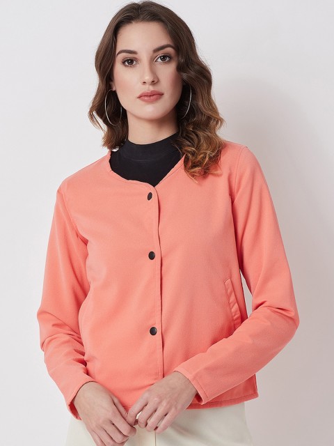 

Nun Women Coral Solid Jacket