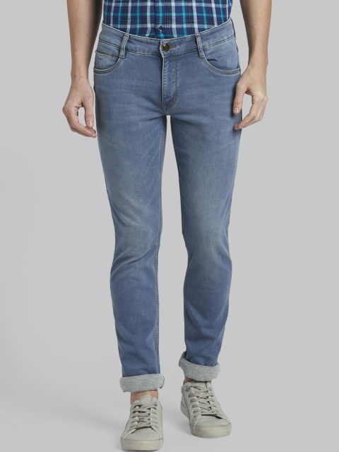 

Parx Men Blue Regular Fit Mid-Rise Clean Look Jeans