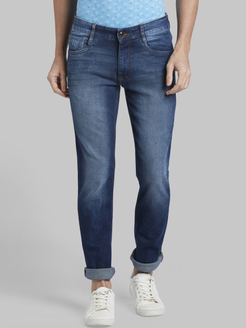

Parx Men Blue Regular Fit Mid-Rise Clean Look Jeans