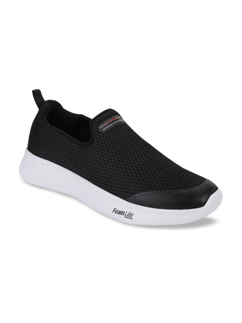 

Campus Men Black Mesh Running Shoes