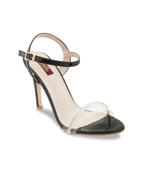 

SHUZ TOUCH Women Black Solid Heels