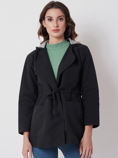 

Nun Women Black Solid Jacket